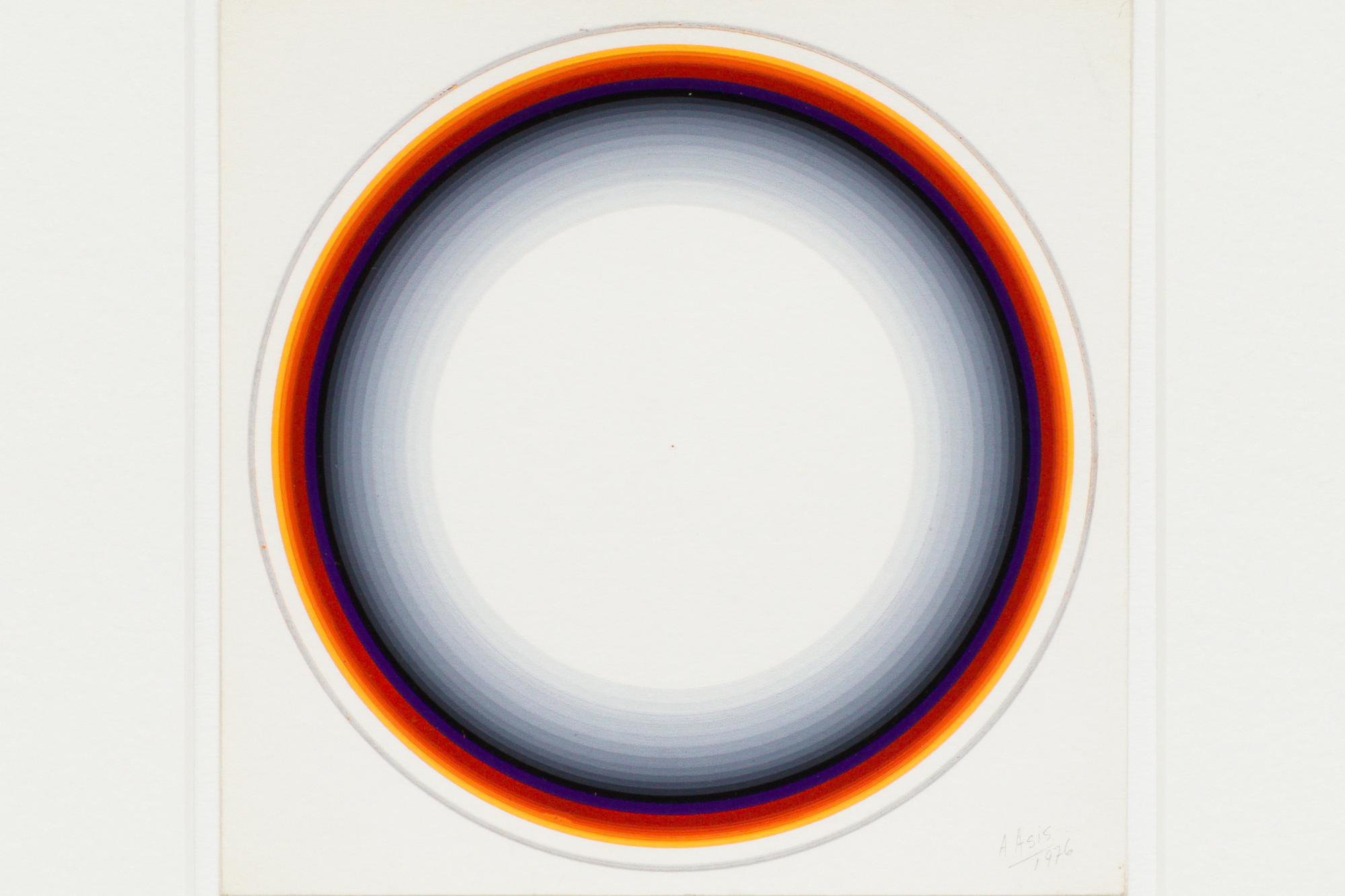 Cercles concentriques, 1976