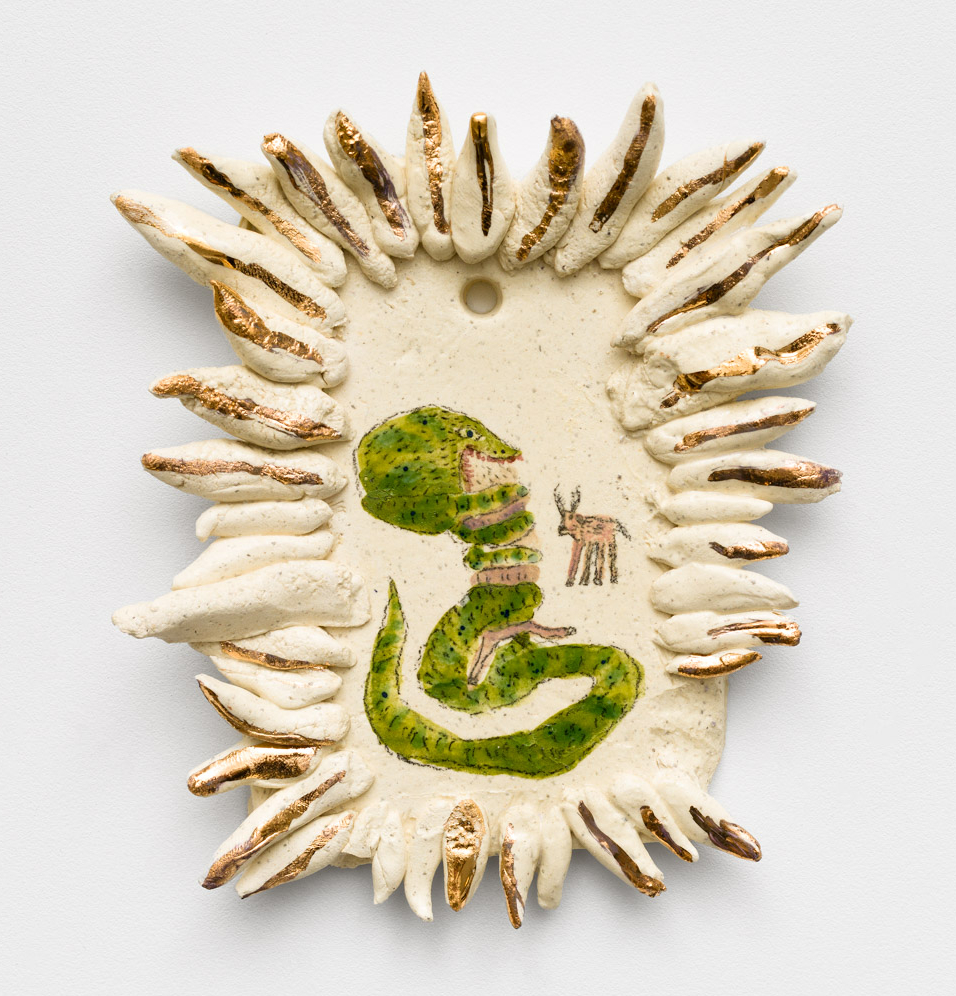 Samuel Sarmiento | Sem Título (Anaconda verde devorando  um veado), 2023-2024