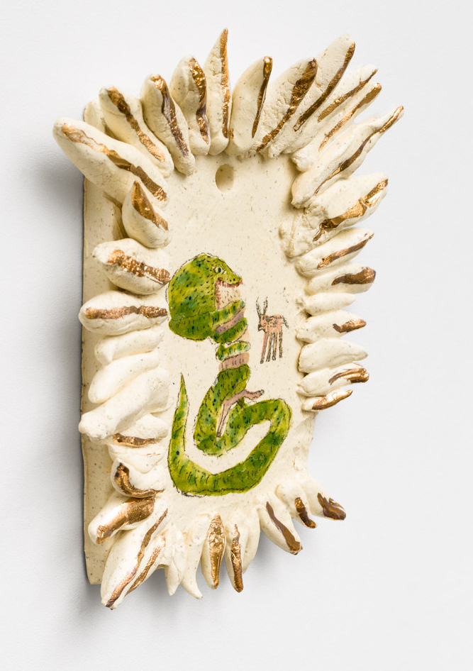 Samuel Sarmiento | Sem Título (Anaconda verde devorando  um veado), 2023-2024