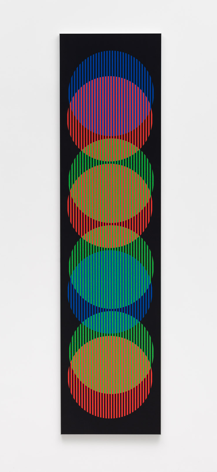 Color Aditivo, Serie Círculos Verticales 1, 2010