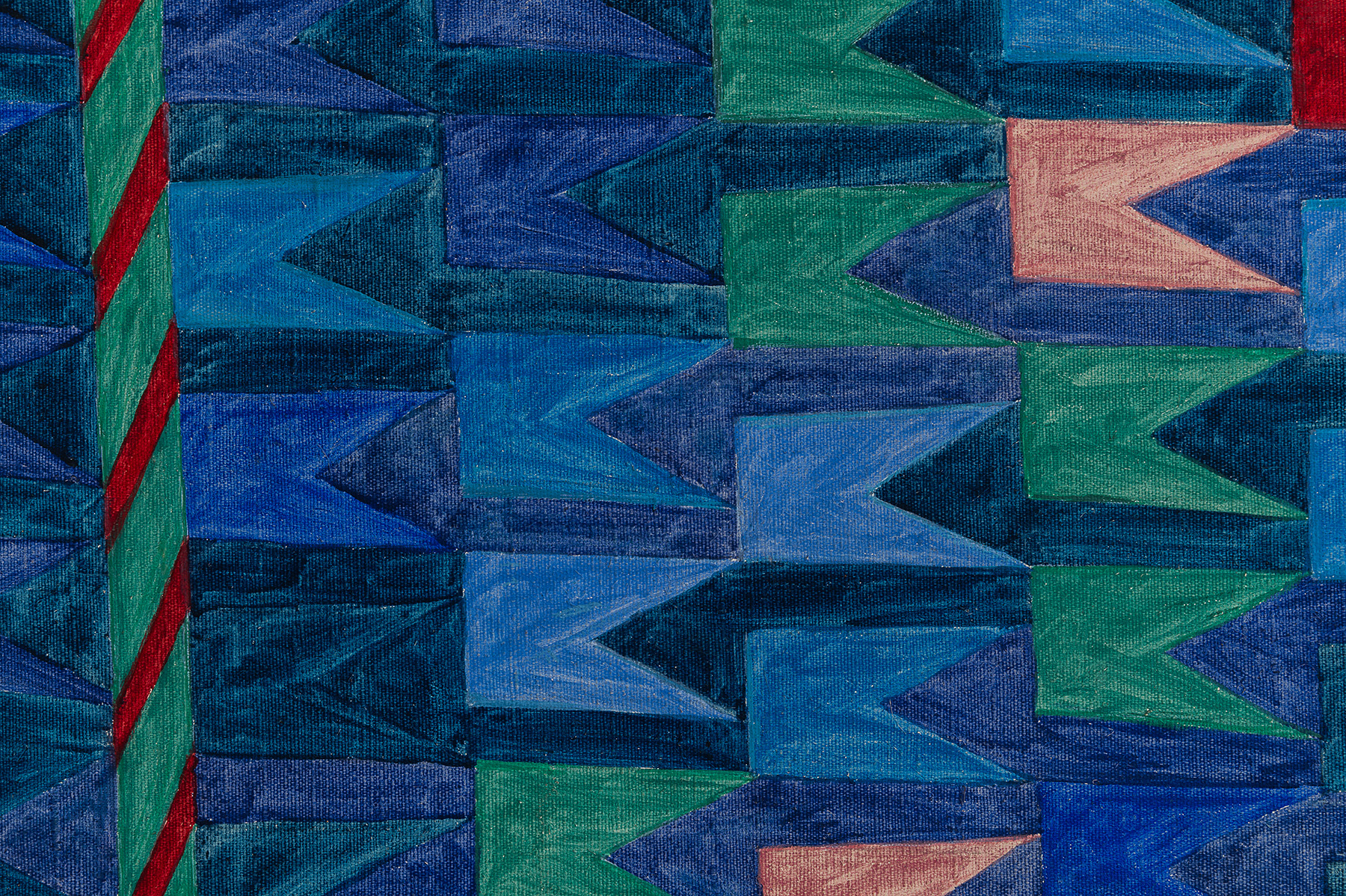 Alfredo Volpi | Sem Título, déc. 1970