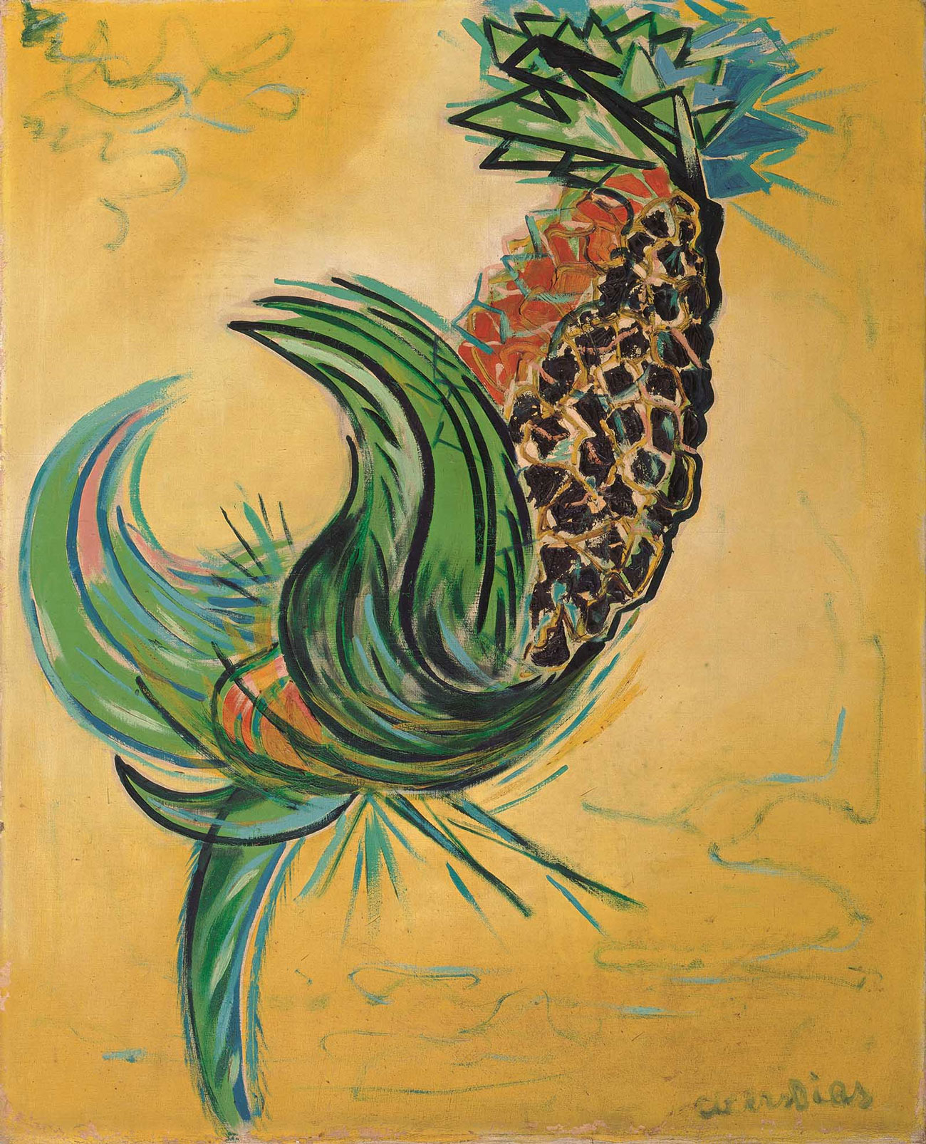 Cícero Dias | Galo ou Abacaxi, déc. 1940
