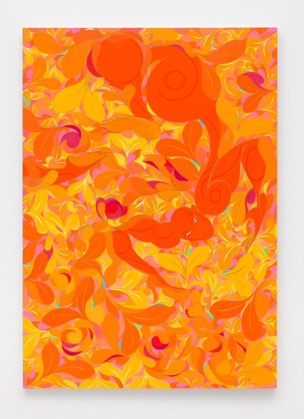 Tunji Adeniyi-Jones | Sem título (Orange Dive), 2023