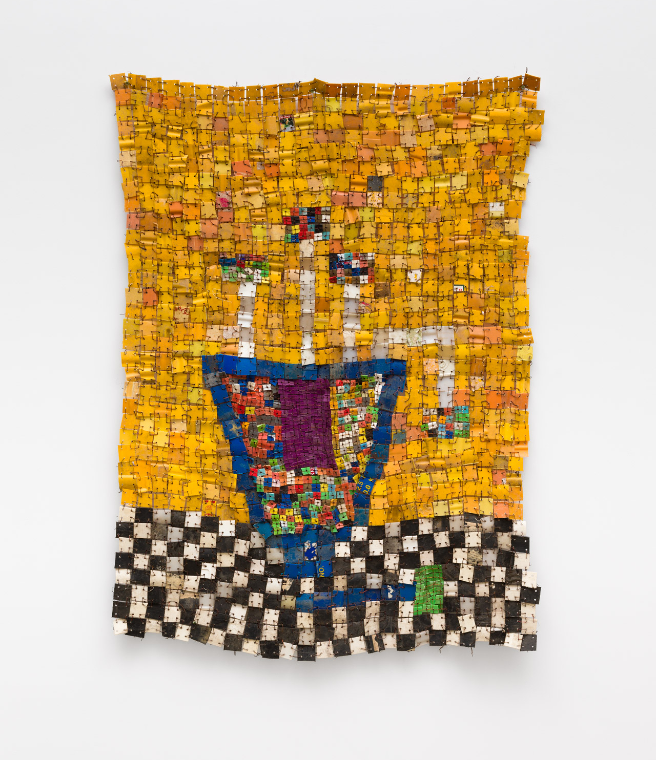 Serge Attukwei Clottey | Flower Vase I, 2022