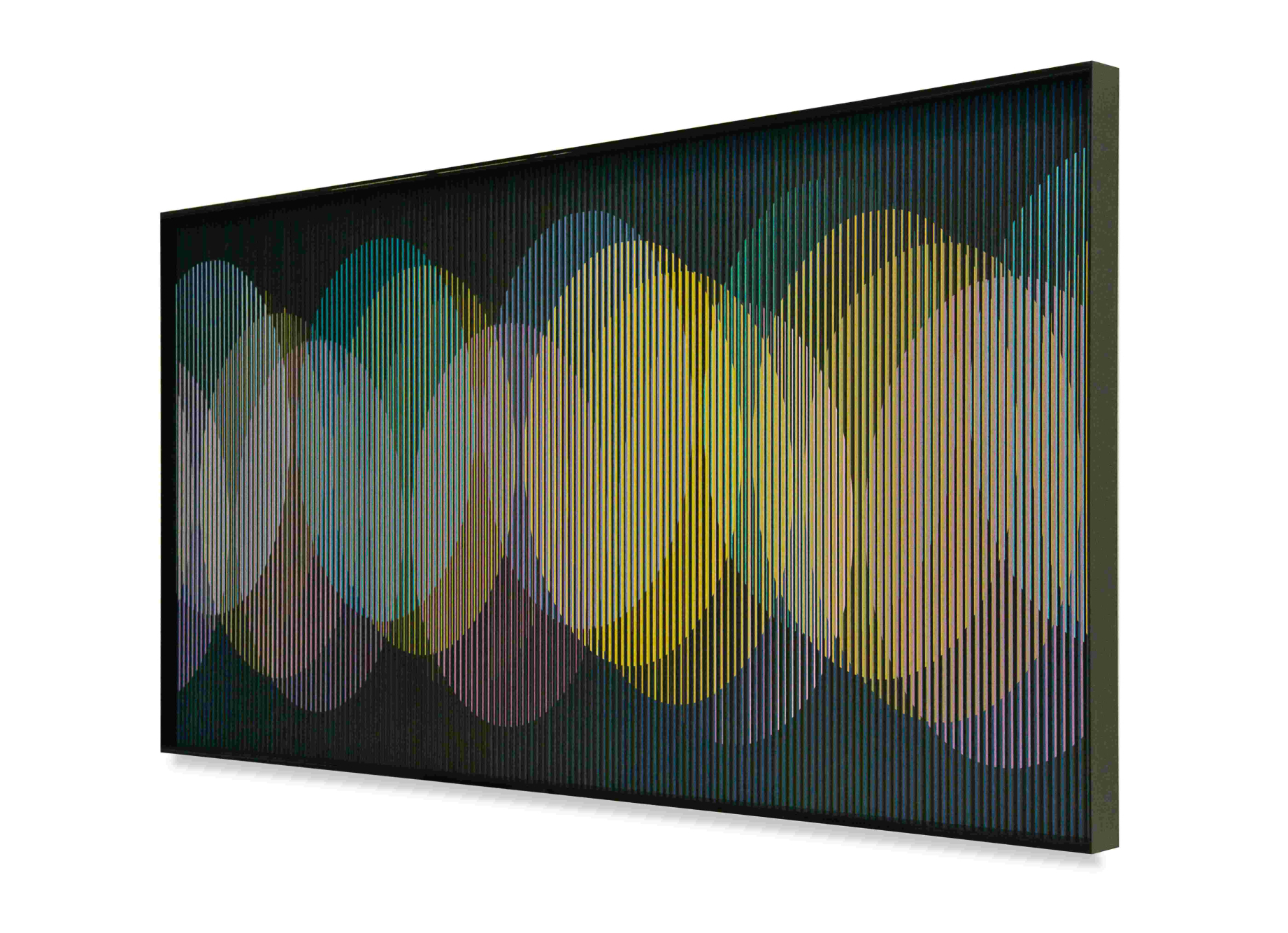 Carlos Cruz-Diez | Cromointerferencia Espacial 43, 1964 - 2016
