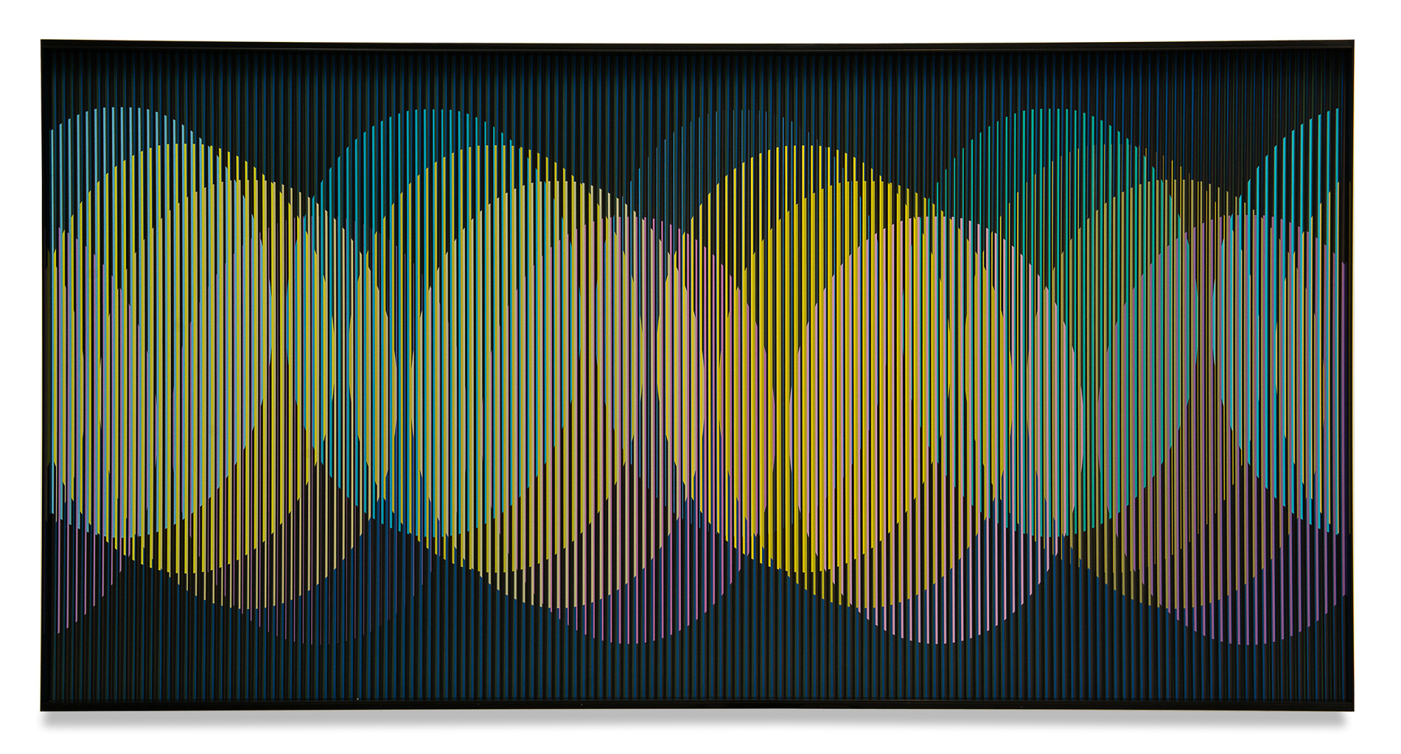 Carlos Cruz-Diez | Cromointerferencia Espacial 43, 1964 - 2016