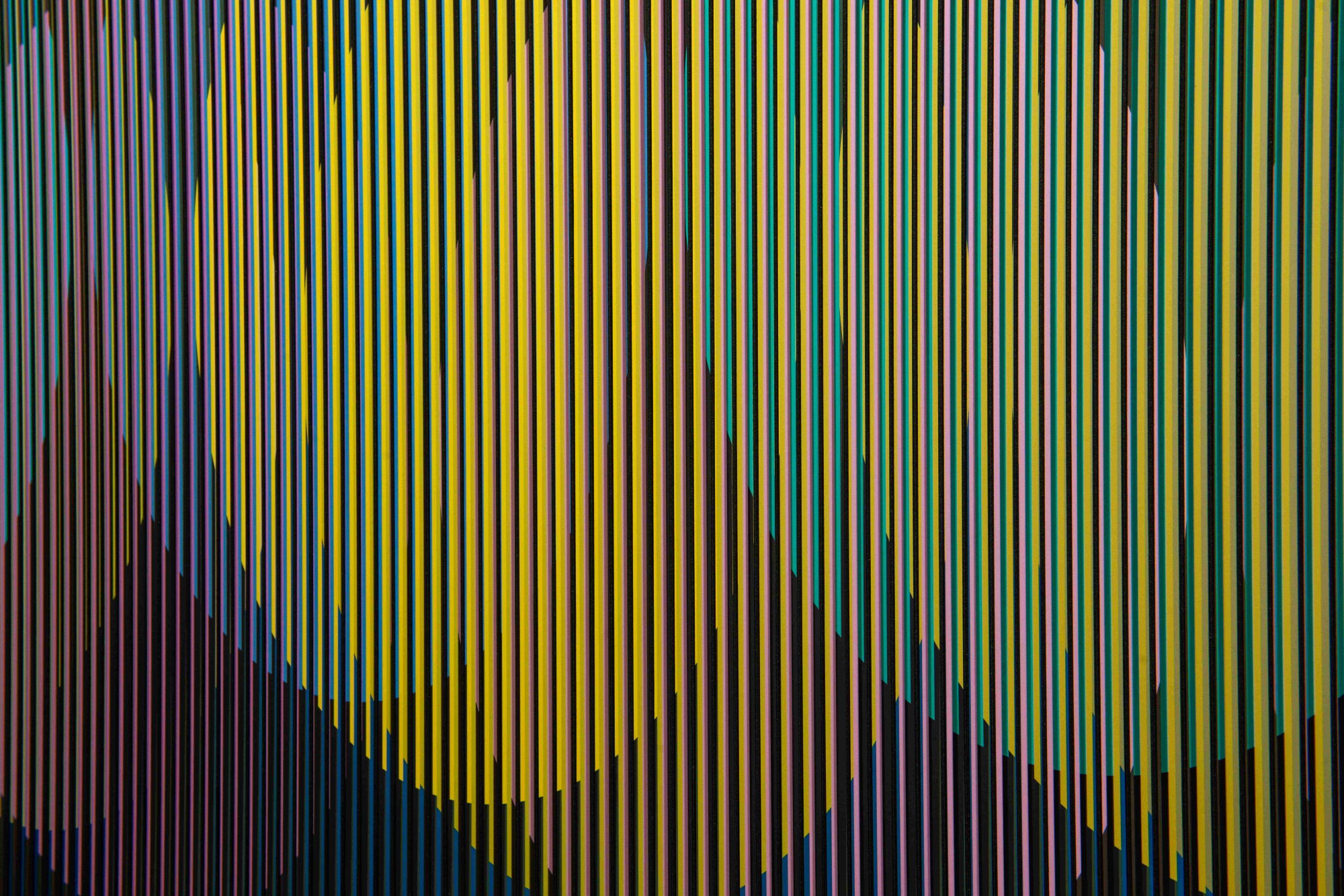 Carlos Cruz-Diez | Cromointerferencia Espacial 43, 1964 - 2016