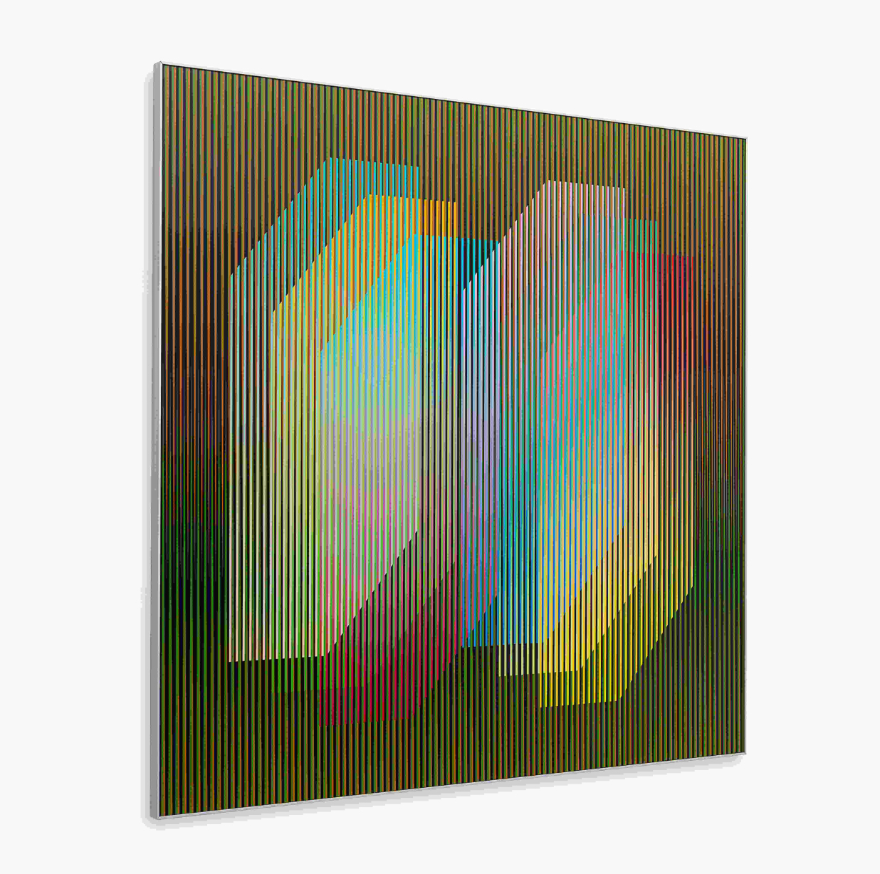 Carlos Cruz-Diez | Color Aditivo, serie Darién A, 2010