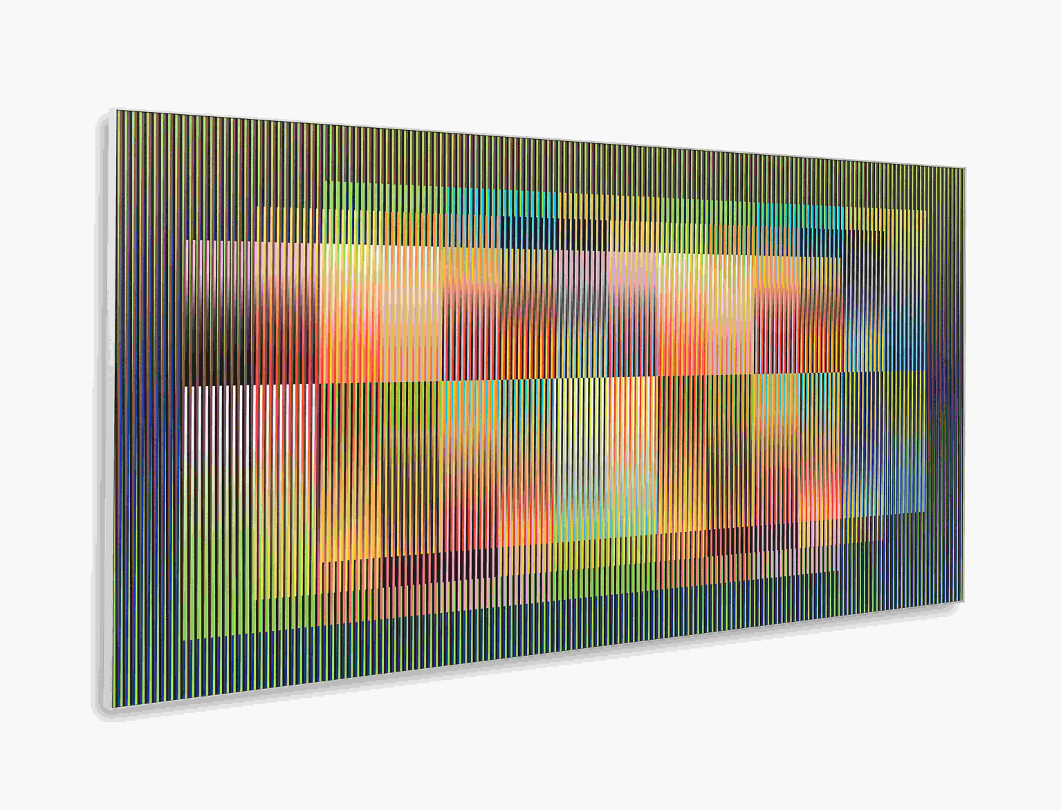 Carlos Cruz-Diez | Color Aditivo Série Caracas C1, 2010