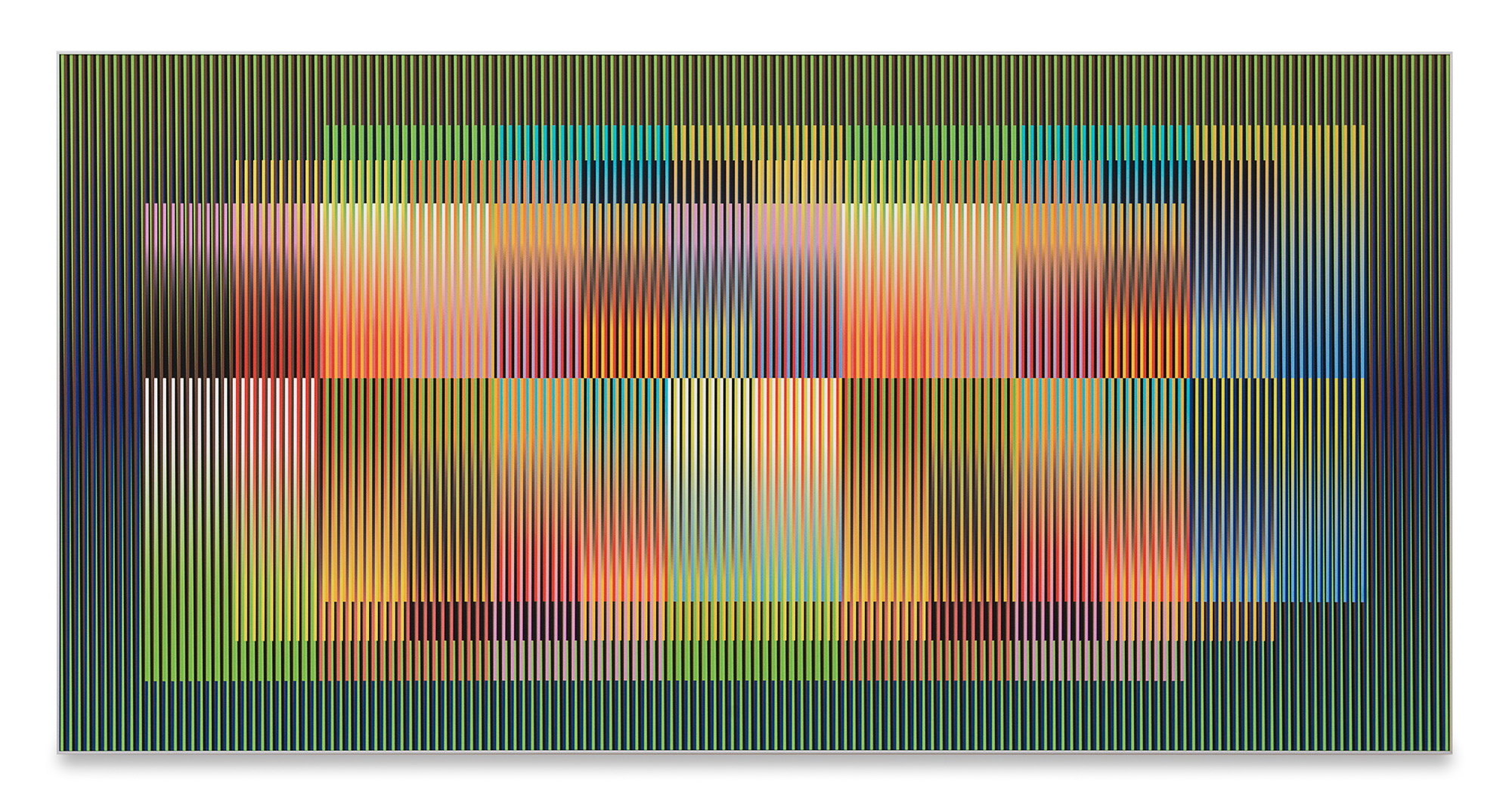 Carlos Cruz-Diez | Color Aditivo Série Caracas C1, 2010