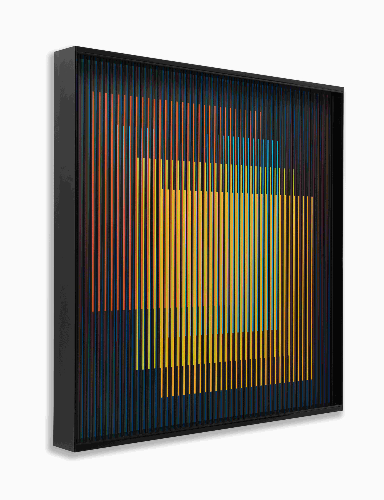 Carlos Cruz-Diez | Cromointerferência Espacial 46, 1964 - 2017