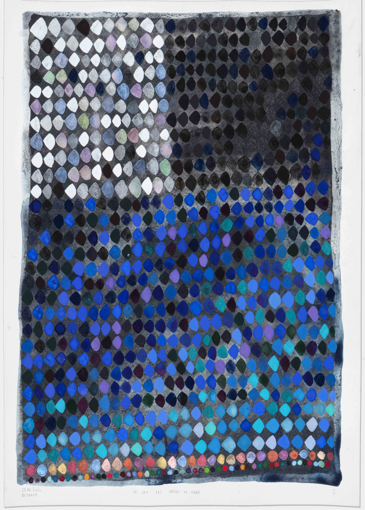 Le jeu des perles de verre, 2020