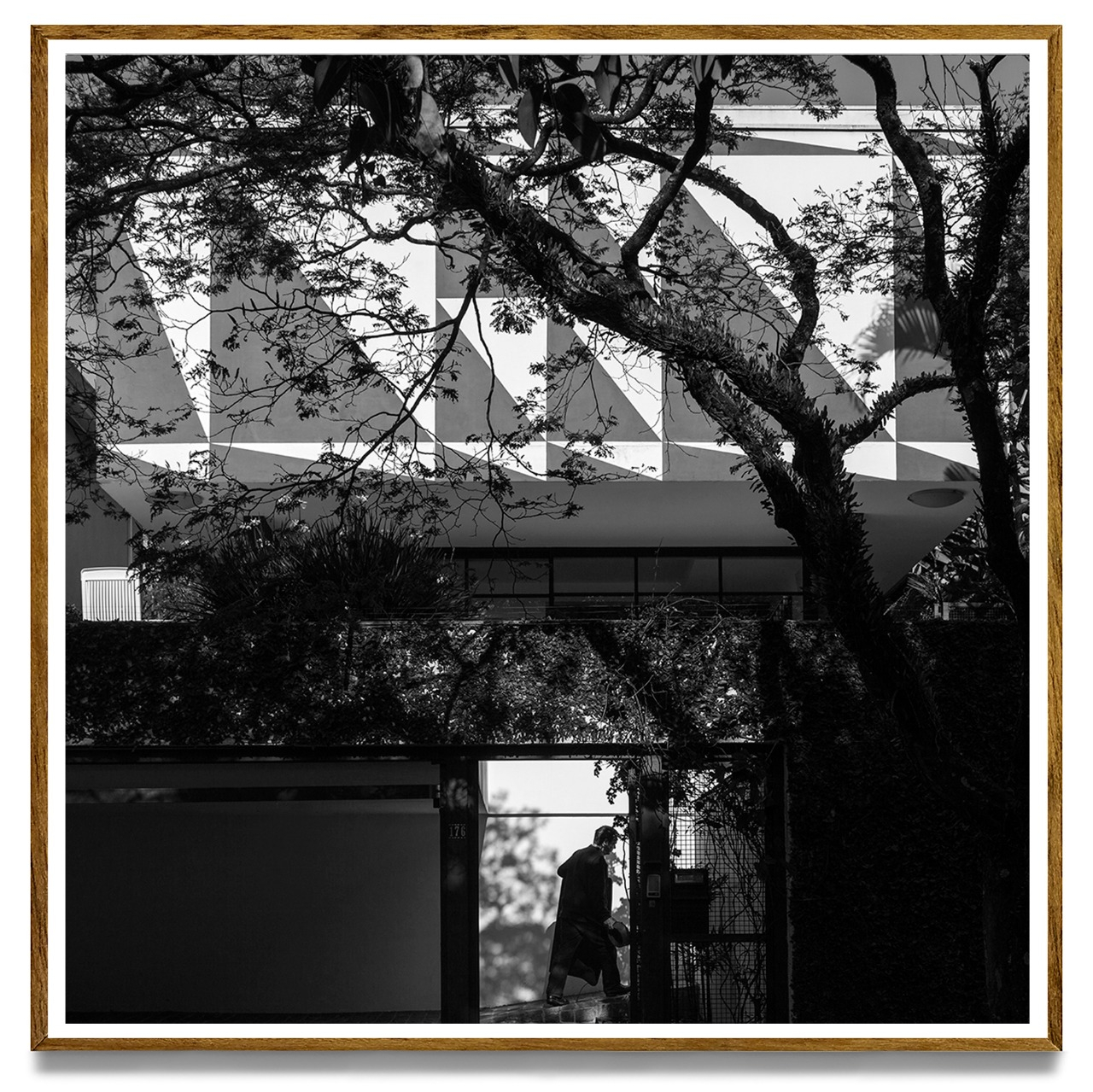 Leonardo Finotti | Entrada #2 - Casa Rubens de Mendonça (1962), vilanova artigas - série Brutiful, 2010