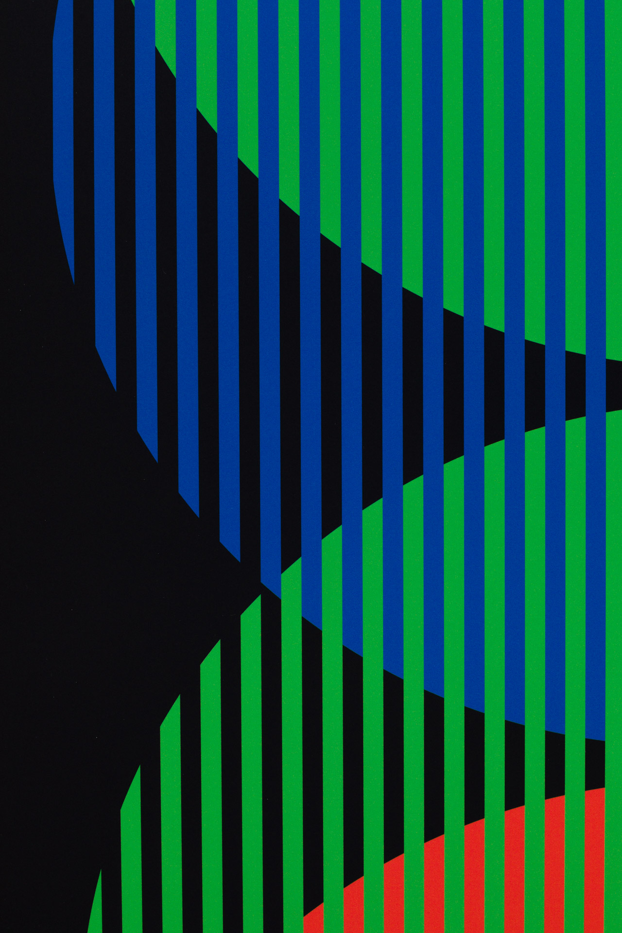 Color Aditivo, Serie Círculos Verticales 1, 2010